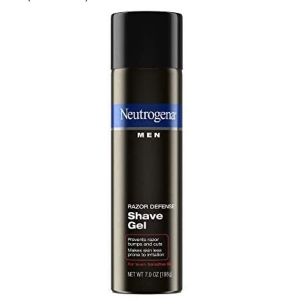 Neutrogena Men Shave Gel Razor Defense Sensitive Skin ( Rare) full size